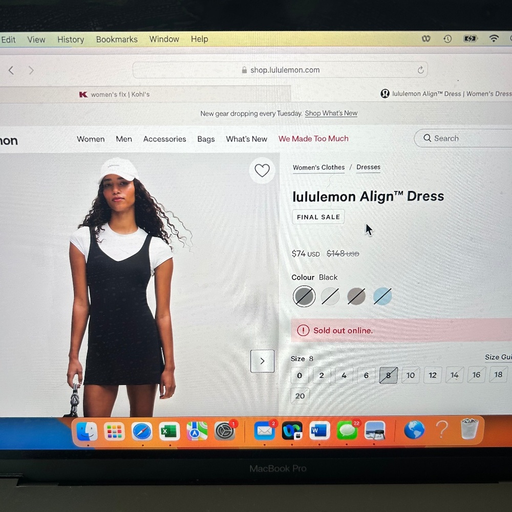 Lululemon Align Dress